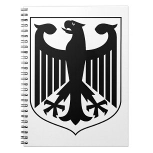 Tysklands statsvapen anteckningsbok