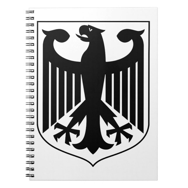 Tysklands statsvapen anteckningsbok (Framsidan)