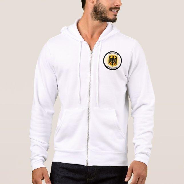 Tysklands statsvapen cirkelform t shirt (Framsida)