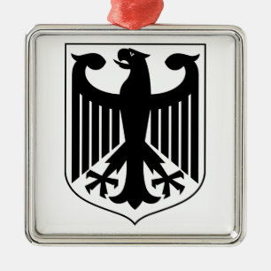 Tysklands statsvapen julgransprydnad metall