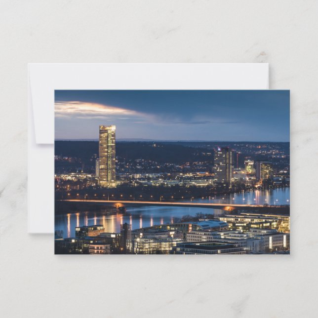 Tysklant Bonn-kort (Framsida)