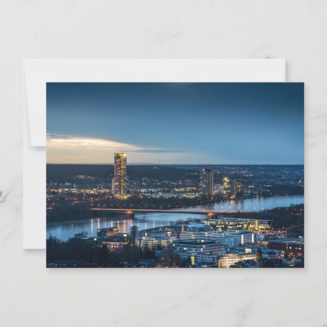 Tysklant Bonn-kort (Framsida)