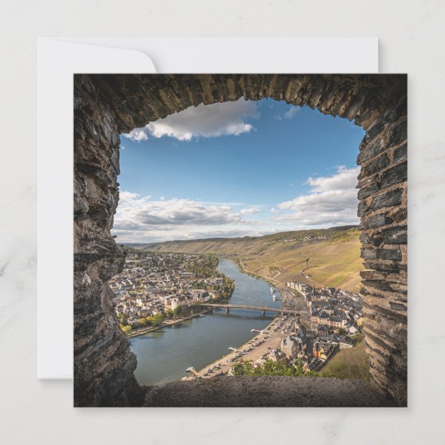 Tysklant kort för Bernkastel-Kues (Framsida)