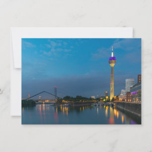 Tysklant kort för Düsseldorf