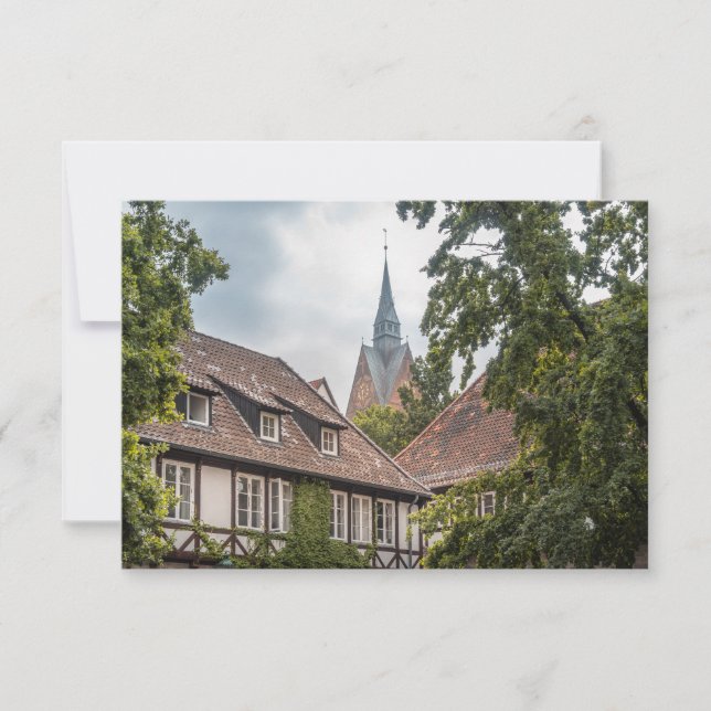 Tysklant kort för Hanover (Framsida)