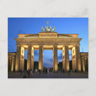 Tysklant vykort Brandenburg Grind i Berlin