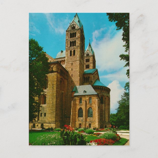 Tysklant vykort för vintage (Framsida)