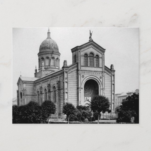 Tysklant vykort för vintage (Framsida)