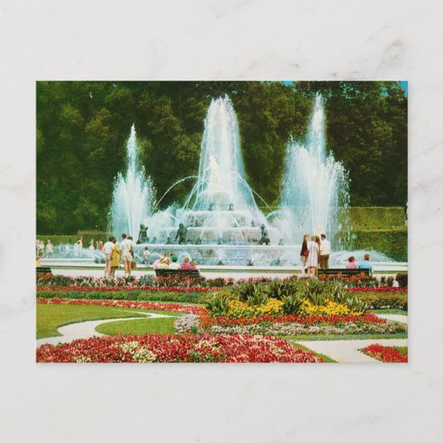 Tysklant vykort för vintage (Framsida)