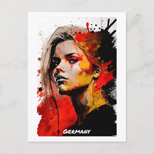 Tysklant vykort - World of Women Collection (Framsida)