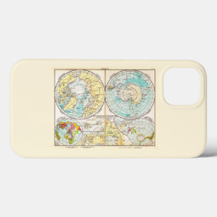 Tyskspråkig Polar Karta Fodral-Mate iphone case