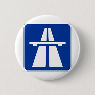 Tyskt autobahn-tecken knapp