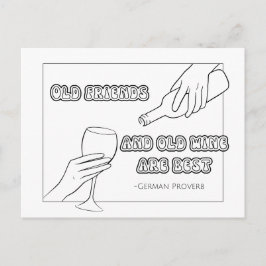 Tyskt färgvykort vykort