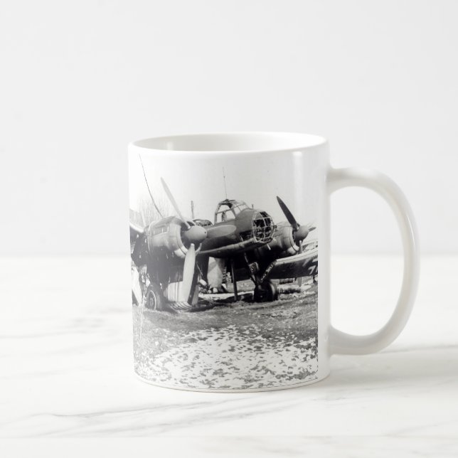 Tyskt flygplan 2 kaffemugg (Höger)