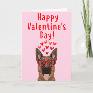 Tyskt herdevalentin kort för dag