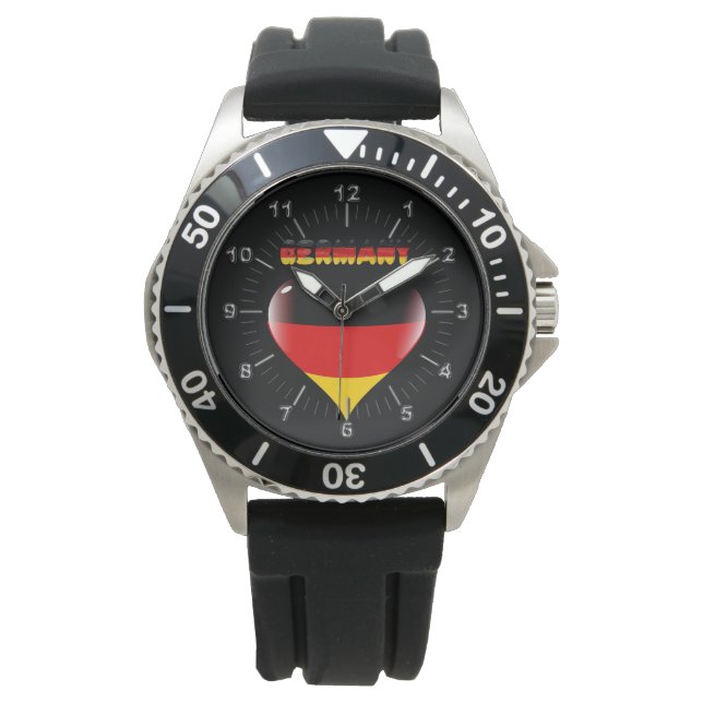 Tyskt hjärta armbandsur (Framsida)