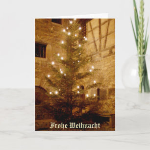 Tyskt julKort-Frohe Weihnacht Helgkort