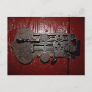 Tyskt medival Lock Vykort
