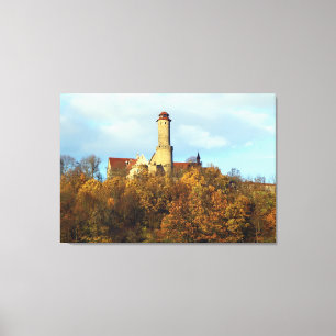 Tyskt slott - Bamberg Altenburg Canvastryck
