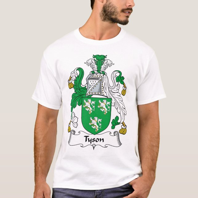Tyson familjvapensköld tee (Framsida)