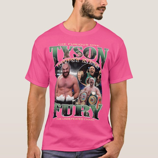 Tyson Fury Gypsy Kung T Shirt (Framsida)