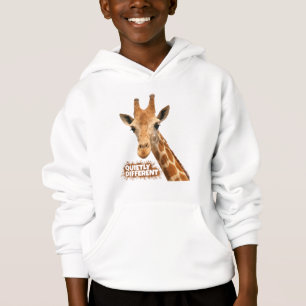 Tyst annorlunda Giraffe - Giraffe Art T Shirt