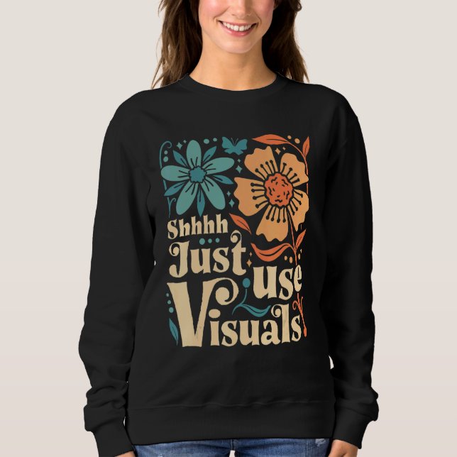 Tyst! Använd bara bilder SPED-Lärare Specialpedago T Shirt (Framsida)