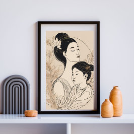 Tyst Blomning Poster