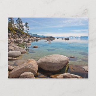 Tyst Cove på Sjö Tahoes Öster Shore... Vykort