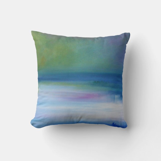 Tyst dekorativ kudde för abstrakt för (Framsida)