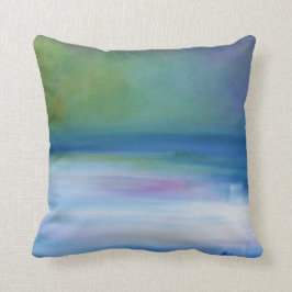 Tyst dekorativ kudde för abstrakt för