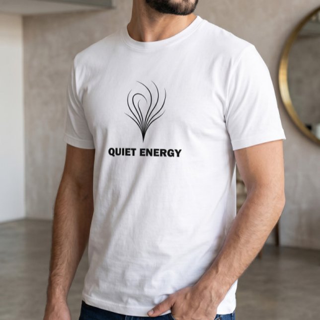 Tyst Energiminimalistisk Grafik  T Shirt (Skapare uppladdad)