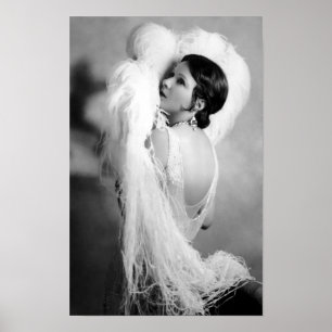 Tyst Film Star Norma Talmadge Poster