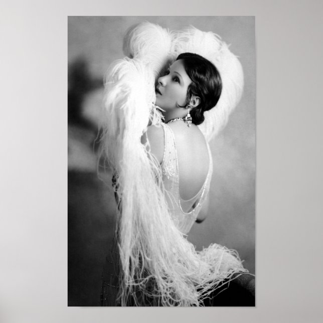 Tyst Film Star Norma Talmadge Poster (Framsidan)