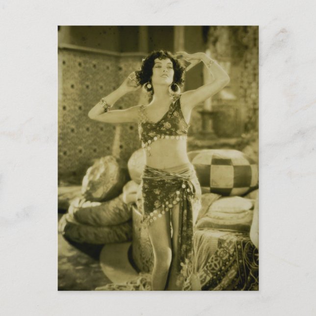 Tyst filmstilkort Era Beauty Sterevoview-kort Vykort (Framsida)