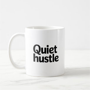 Tyst flit Motivation – Minimal justerbar Kaffemugg