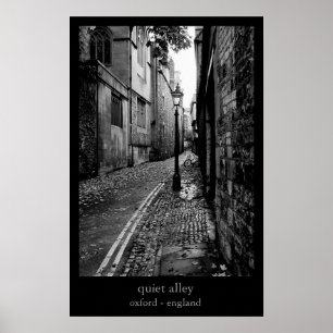 tyst gränd poster