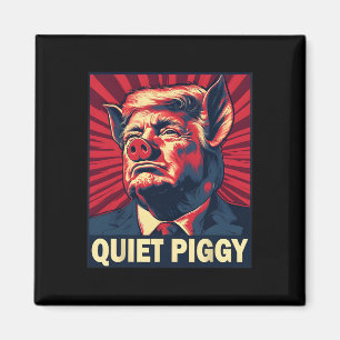 Tyst Gris Roligt Trump Citerar Magnet