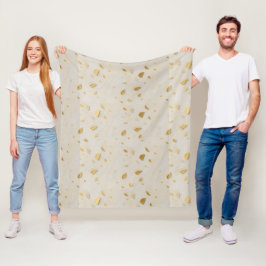 Tyst Guld — Subtil Lyx & Bröllopssvit Fleecefilt