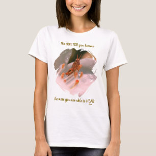 Tyst Inspirerande Rumi-citat   T Shirt