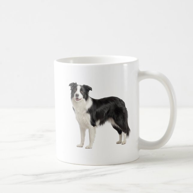 Tyst intelligens Border Collie Kaffemugg (Höger)