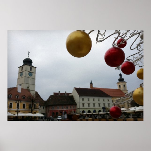 Tyst jul poster (Framsidan)