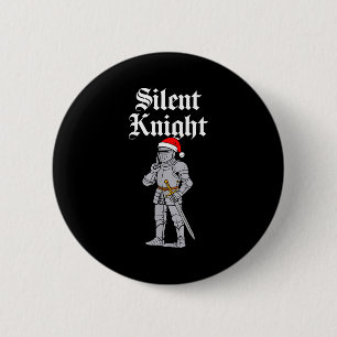 Tyst jul Santa Knight medeltida kostym män Knapp