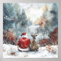 Tyst julnatt – Tomte och renar Vinter 