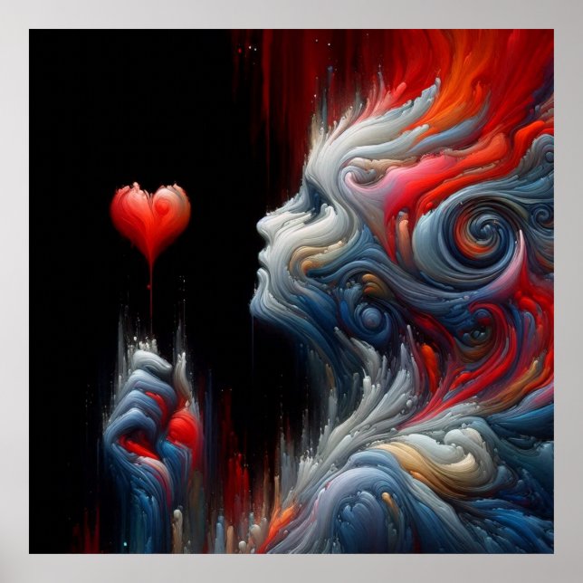 Tyst Kärlek Poster (Framsidan)