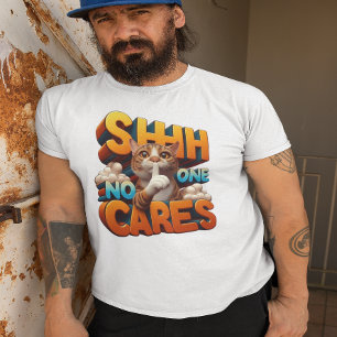 Tyst Kattdjur - ointresse T Shirt