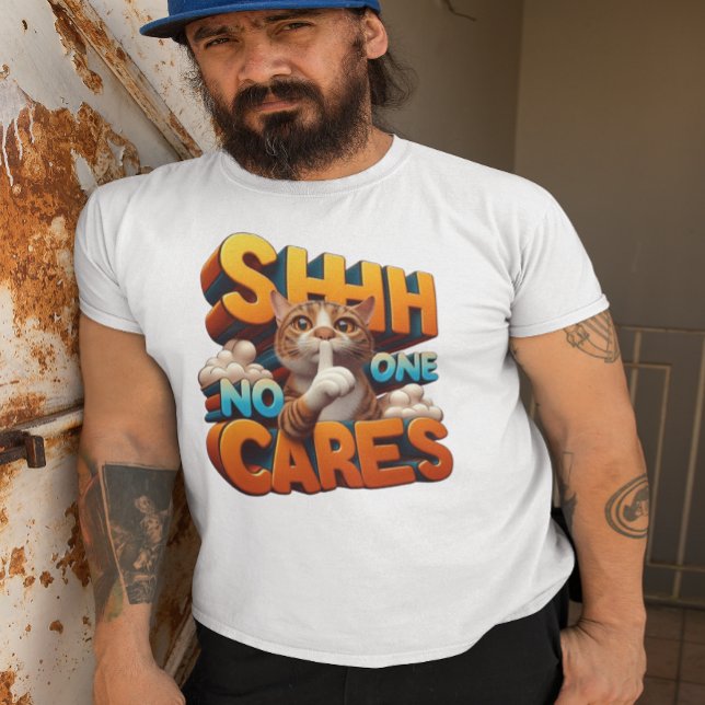 Tyst Kattdjur - ointresse T Shirt (Skapare uppladdad)