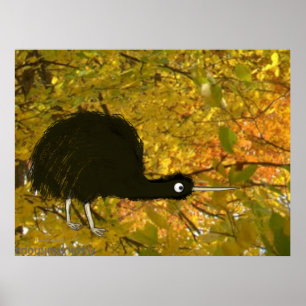Tyst Kiwi Poster
