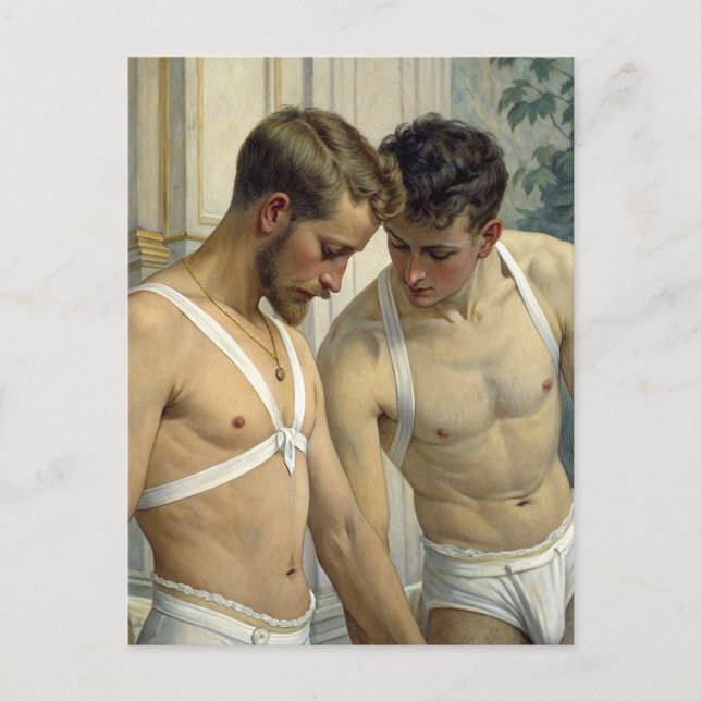 Tyst Kontemplation: Intimitetens Band Vykort (Framsida)