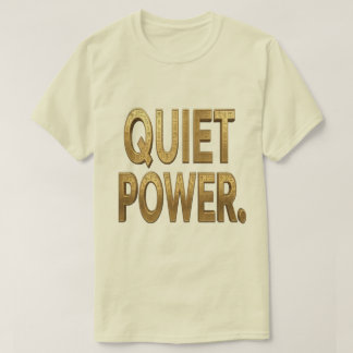 Tyst Kraft Guld T Shirt